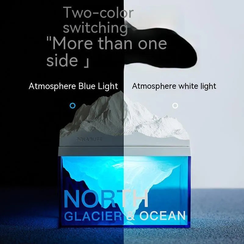 Glacier Night Light Bluetooth Speaker - Bellarte Enchanté Glacier Night Light Bluetooth Speaker
